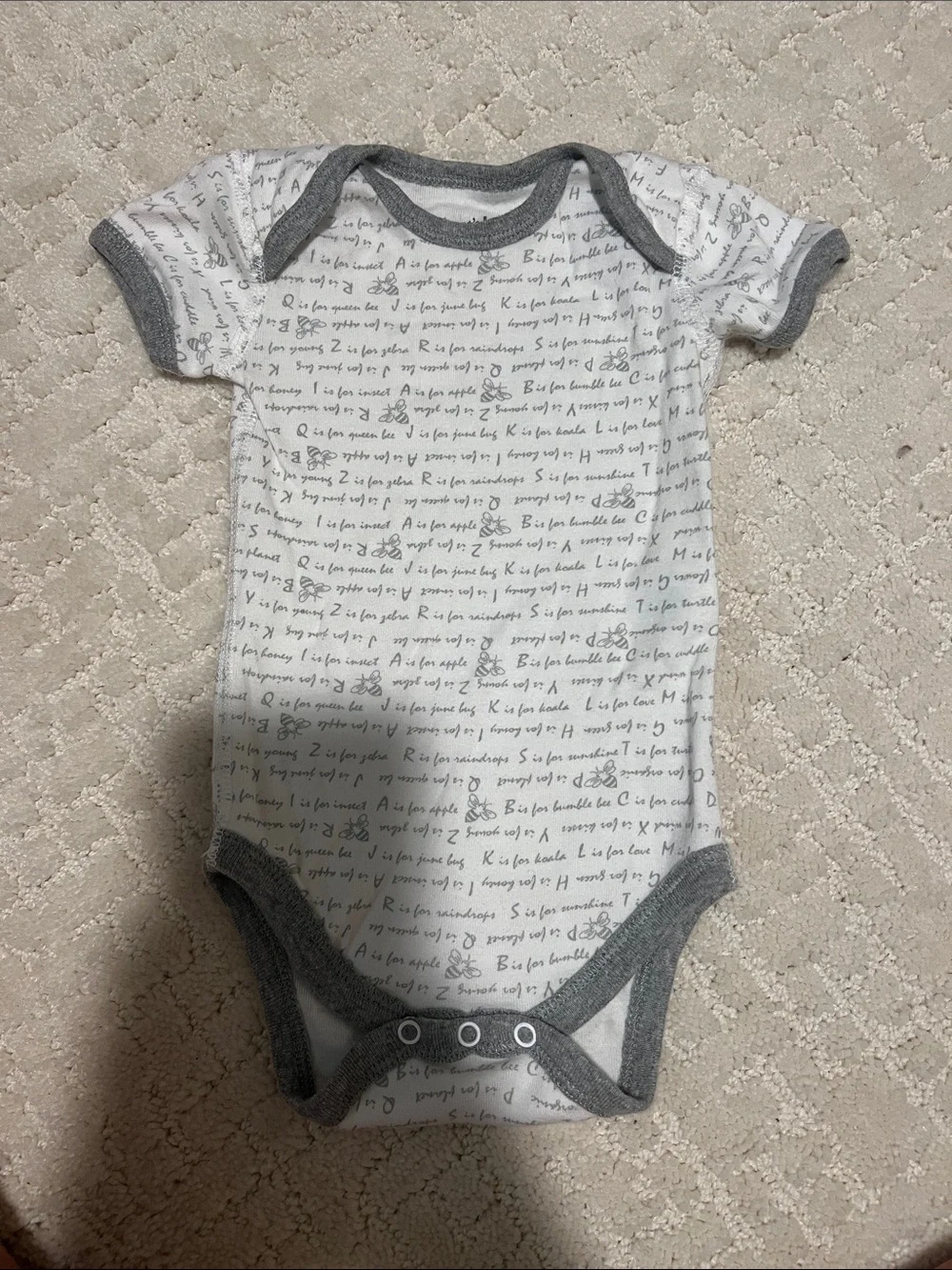 0-3 month onesies (variety of brands)